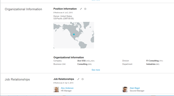 People Profile in SuccessFactors