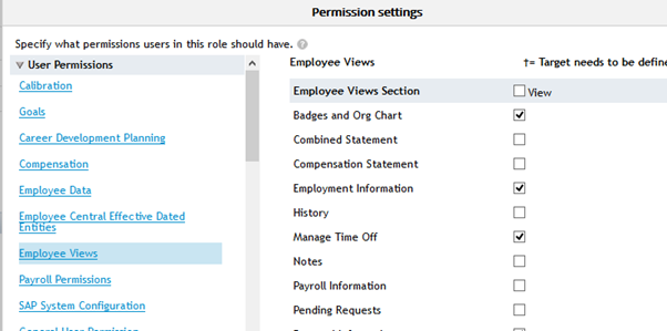 People Profile in SuccessFactors