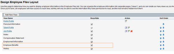 SuccessFactors Employee Central Global Benefits