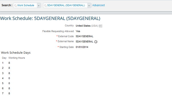 SuccessFactors Employee Central Time Sheet and Time Valuation
