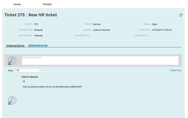 Employee Service Centre