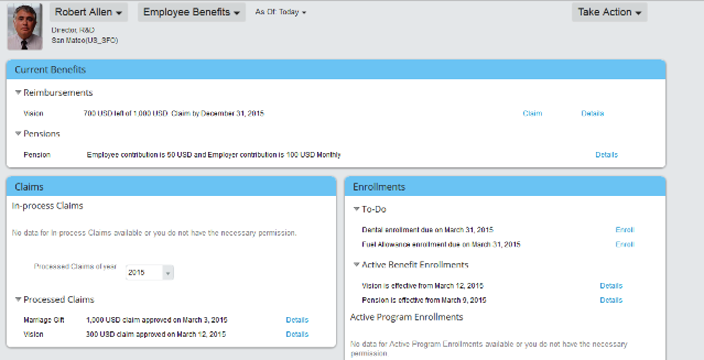 SuccessFactors Employee Central Global Benefits