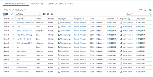 Employee Service Centre