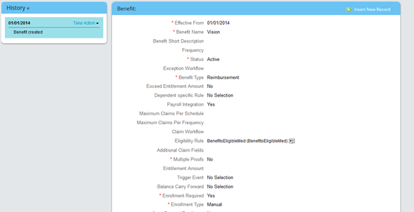 SuccessFactors Employee Central Global Benefits