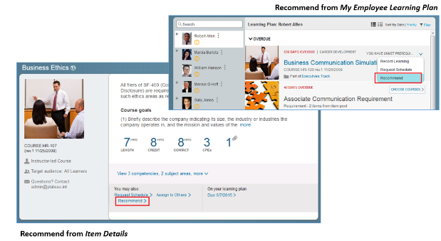 Recommendations Rounding into Form with New Peer-to-Peer Capabilities in SuccessFactors Learning