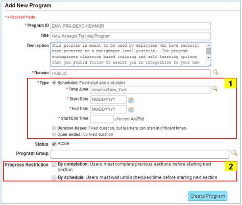 The New 'Programs' in SuccessFactors Learning (b1405)