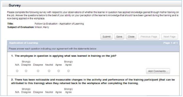 High-Performance Training Evaluation with SuccessFactors Learning