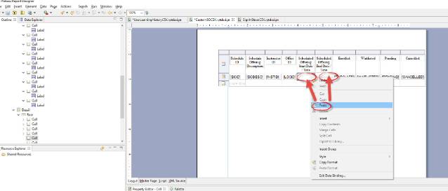 Accomplishing Common Reporting Tasks with Plateau Report Designer (Custom Scheduled Offering Report) - Part 2