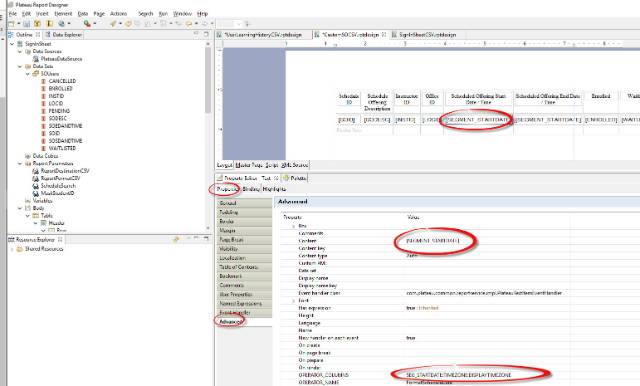 Accomplishing Common Reporting Tasks with Plateau Report Designer (Custom Scheduled Offering Report) - Part 2