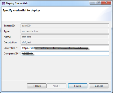 SuccessFactors Adapter in SAP HANA Cloud Integration (SAP HCI)