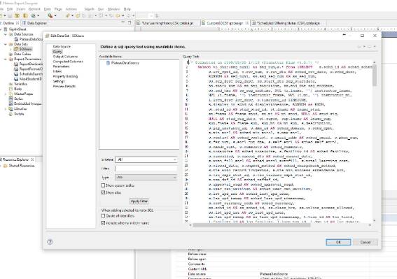 Accomplishing Common Reporting Tasks with Plateau Report Designer (Custom Scheduled Offering Report) - Part 2