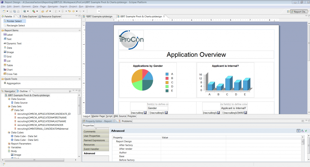 Visual Reporting with BIRT Templates in SuccessFactors – Part 4