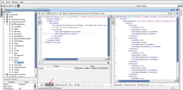 Connecting Successfactors APIs Using SOAP UI