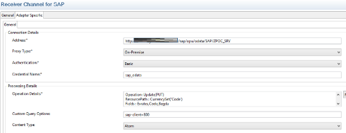 Using SAP HCI OData Adapter with SAP HANA Cloud Connector