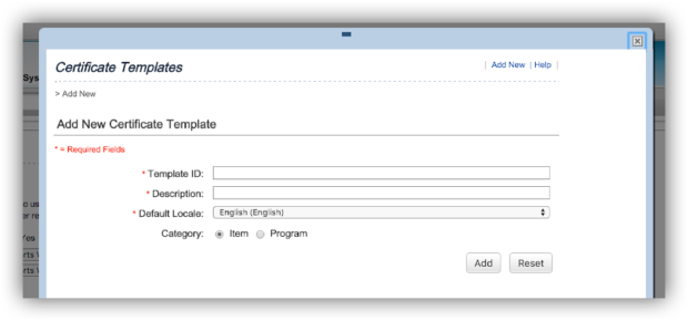 "New" Feature - Certificate of Completion Editor (Overview)