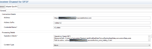 Using SAP HCI OData Adapter with SAP HANA Cloud Connector