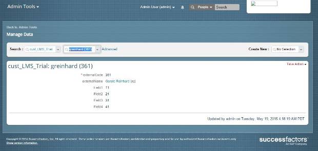 Employee Central OData APIs - Reading, creating and updating custom generic objects using GET/POST/PUT