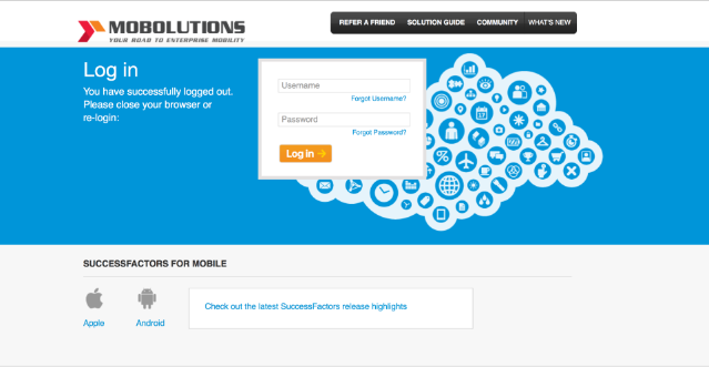 Create SAP Mobility Custom App easily for SuccessFactors - Part 1