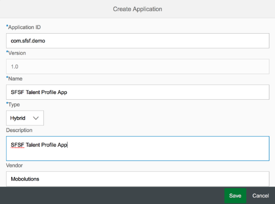 Create SAP Mobility Custom App easily for SuccessFactors - Part 1