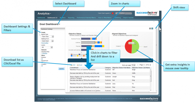 Visual Reporting with Dashboard 2.0 Reports in SuccessFactors – Part 3