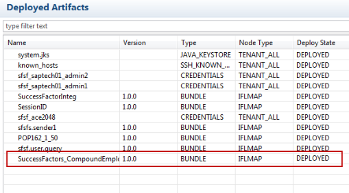 SuccessFactors Adapter in SAP HANA Cloud Integration (SAP HCI)