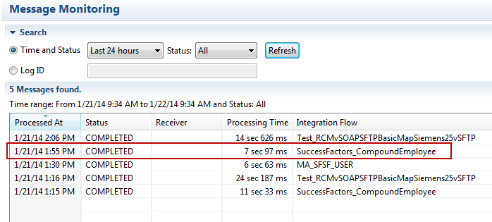 SuccessFactors Adapter in SAP HANA Cloud Integration (SAP HCI)