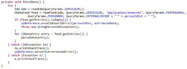Consuming Employee Central OData Services with the Java Olingo library
