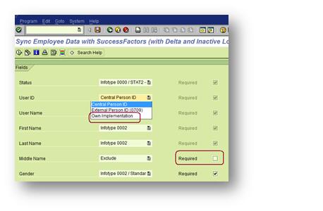 Pilot Test of the Integration add-on for SAP ERP HCM & SuccessFactors BizX