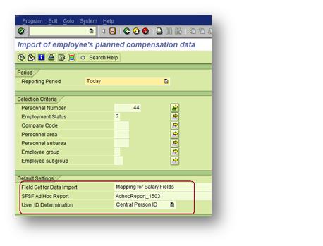 Pilot Test of the Integration add-on for SAP ERP HCM & SuccessFactors BizX