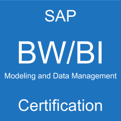 SAP Modeling and Data Management with BW/BI Certification, C_TBW55_73