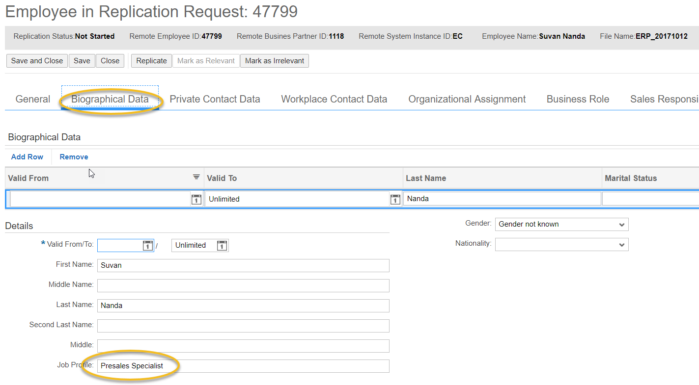 SAP Hybris Cloud for Customer, SAP Cloud Platform Integration tools, SAP SuccessFactors Employee Central