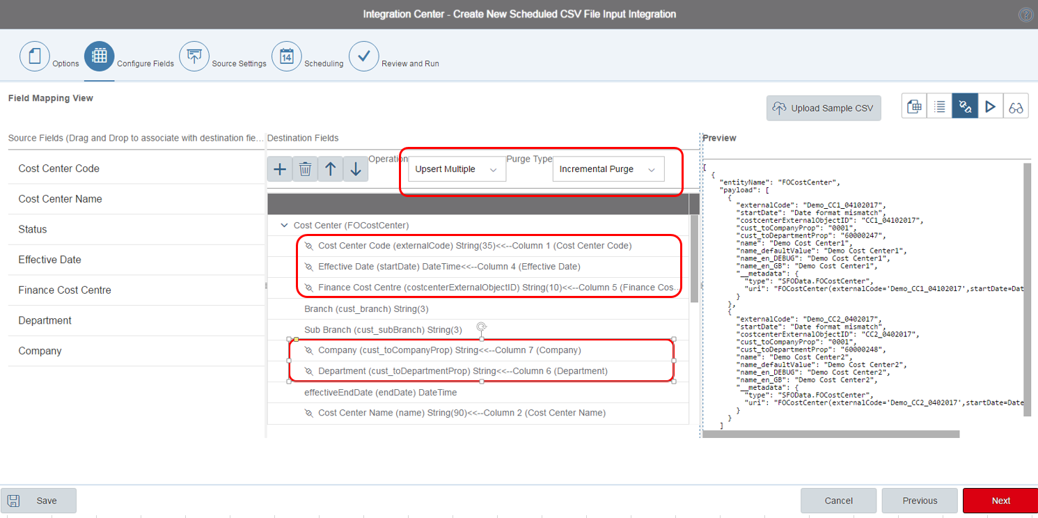 SAP SuccessFactors Employee Central, SAP Cloud Platform Integration for data services