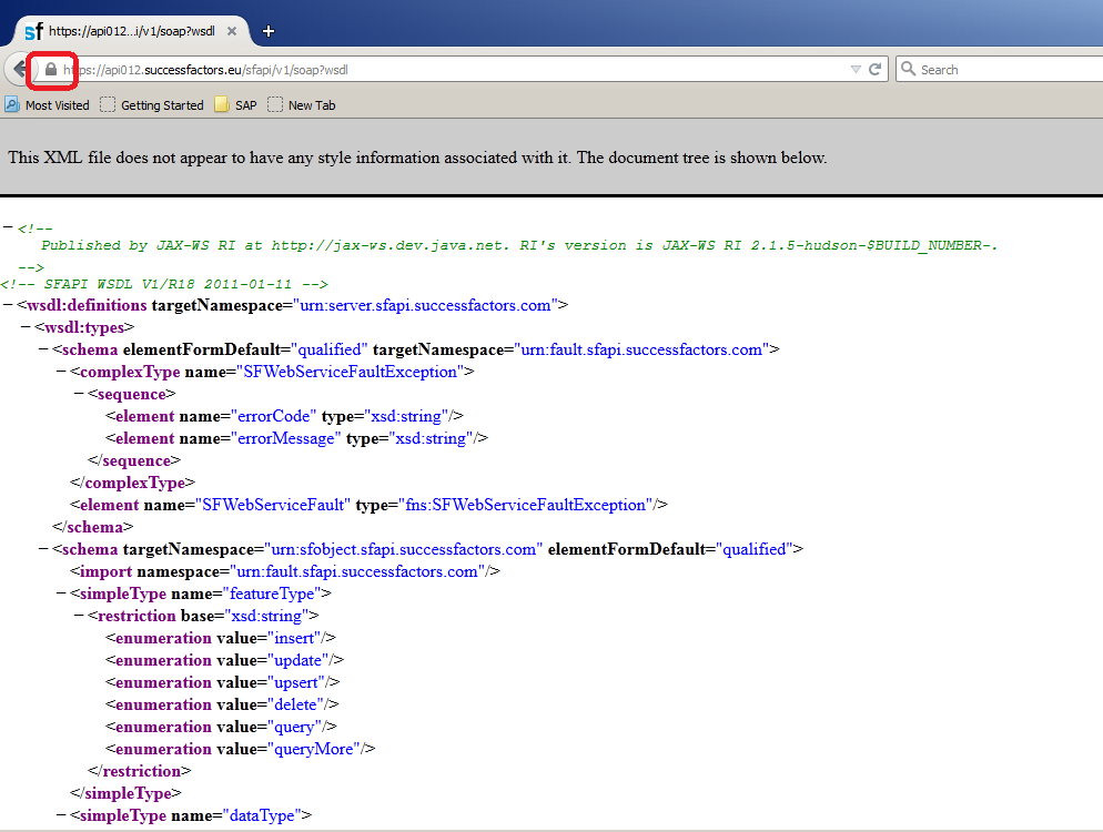 SAP Data Services, SuccessFactors