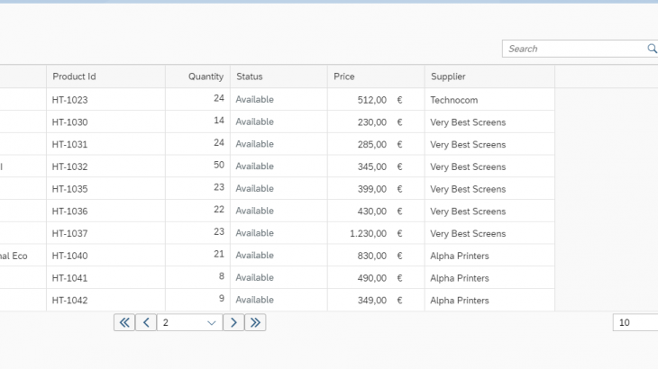 SAPUI5, SAP Fiori