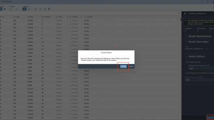 SAP Analytics Cloud, COVID-19