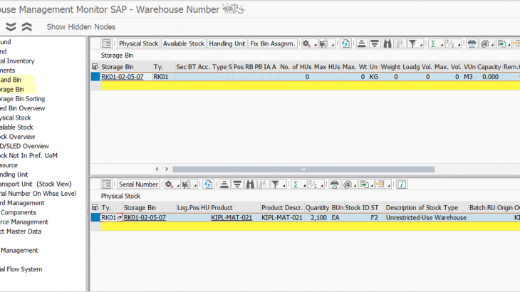 EWM - Master Data