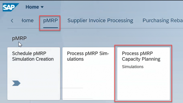 MAN Production Planning (PP), SAP S/4HANA