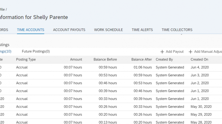 SAP SuccessFactors Employee Central