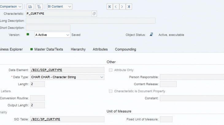SAP S/4HANA, BW SAP HANA Data Warehousing, BW SAP HANA Modeling Tools (Eclipse)