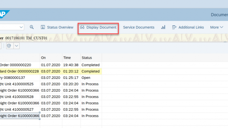 SAP S/4HANA, SD (Sales and Distribution)