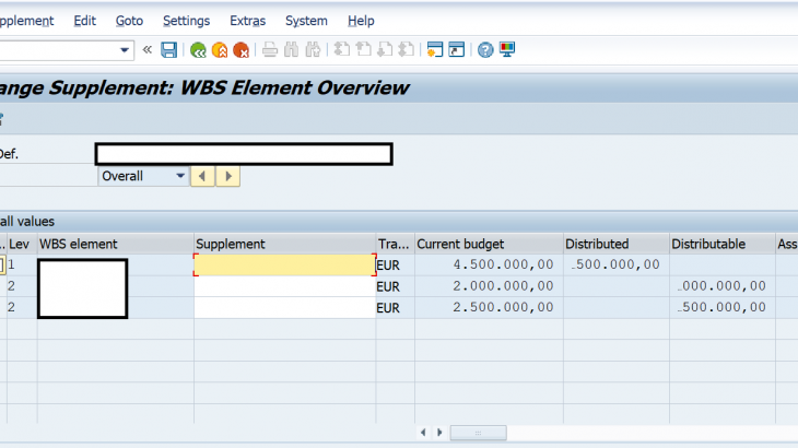 PLM Project System (PS)
