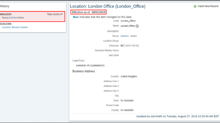 SAP SuccessFactors Employee Central