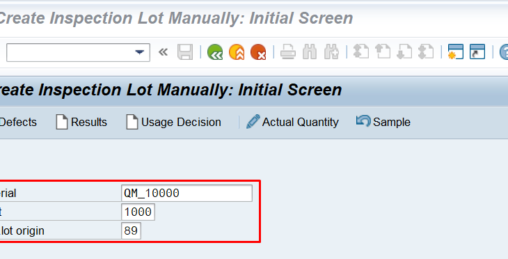 SAP ERP, PLM Quality Management (QM)