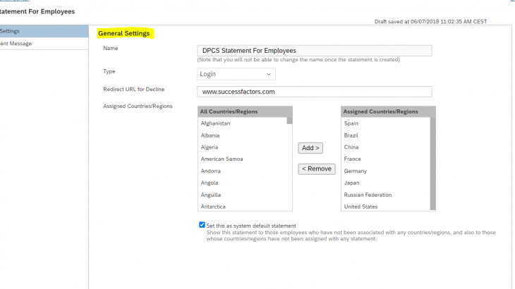 SAP SuccessFactors Employee Central