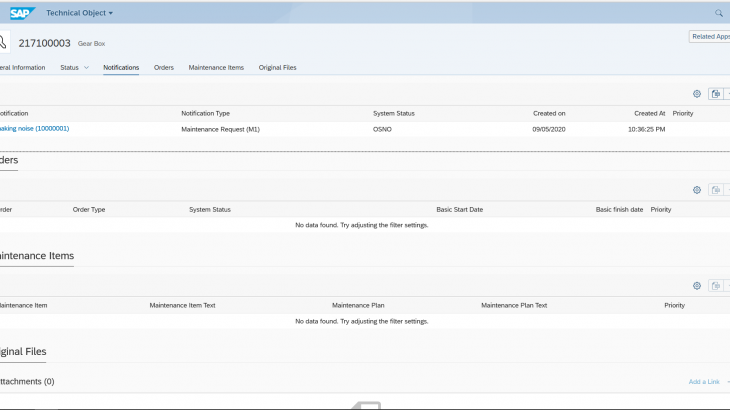 PLM Enterprise Asset Management (EAM)/Plant Maintenance (PM), SAP Fiori for SAP S/4HANA