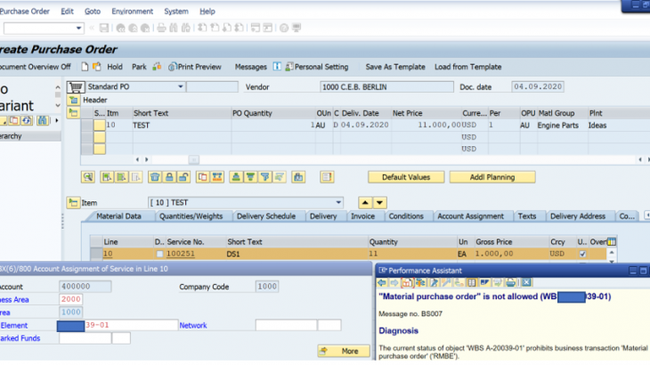 PLM Project System (PS)