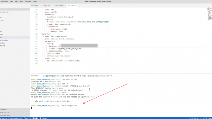 SAP HANA Cloud, SAP Cloud Application Programming Model