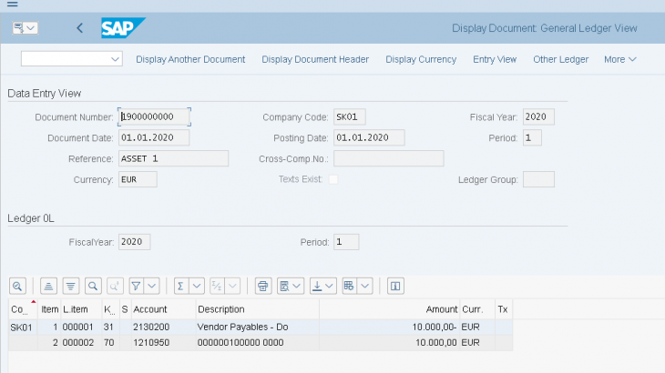 SAP S/4HANA
