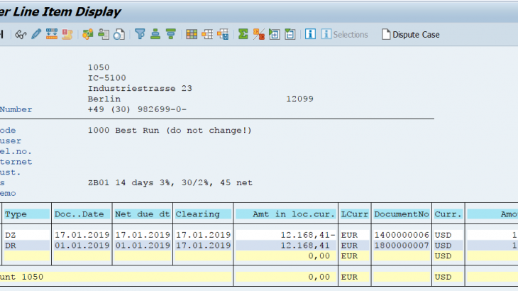 SAP S/4HANA Finance
