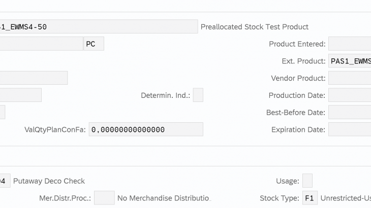 EWM - Delivery Processing